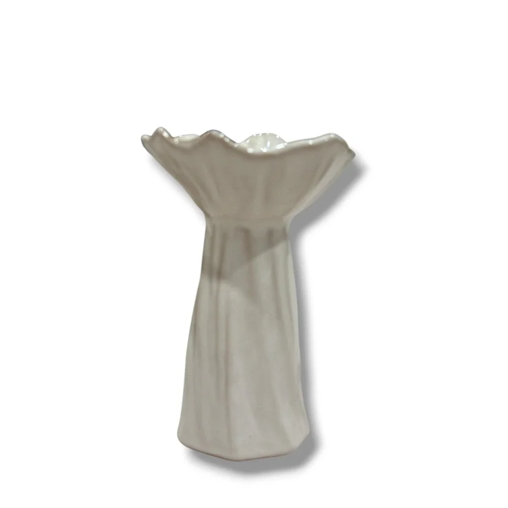 Short Sculpted Foliage Taper Candle Holder‎ - Threshold, Target